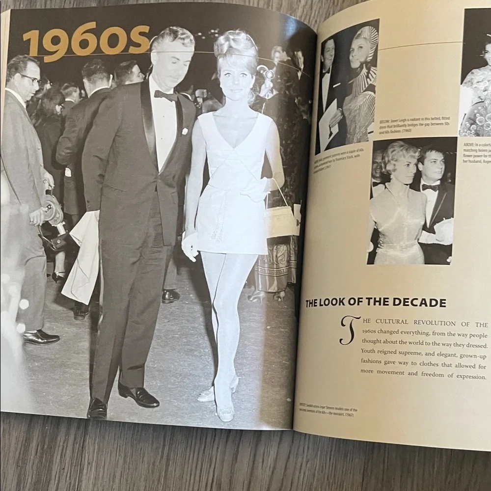 Academy Awards History Book - Gold Cover